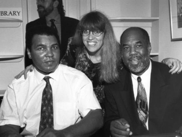 Mohammid Ali, Linda Scott & Howard Bingham